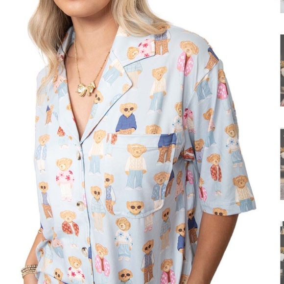 Teddy Bears Pajama Pants Set - Picture 5 of 8